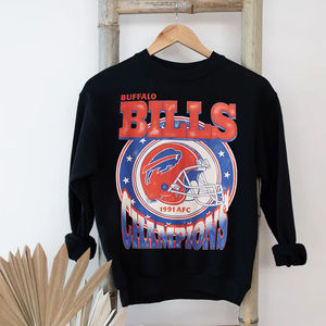 Buffalo Bills Football Sweatshirt Buffalo Mafia Shirt Retro 90S Bill Football